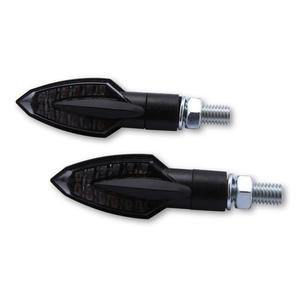 Indicatori di direzione per moto Highsider Smart Vinci LED neri