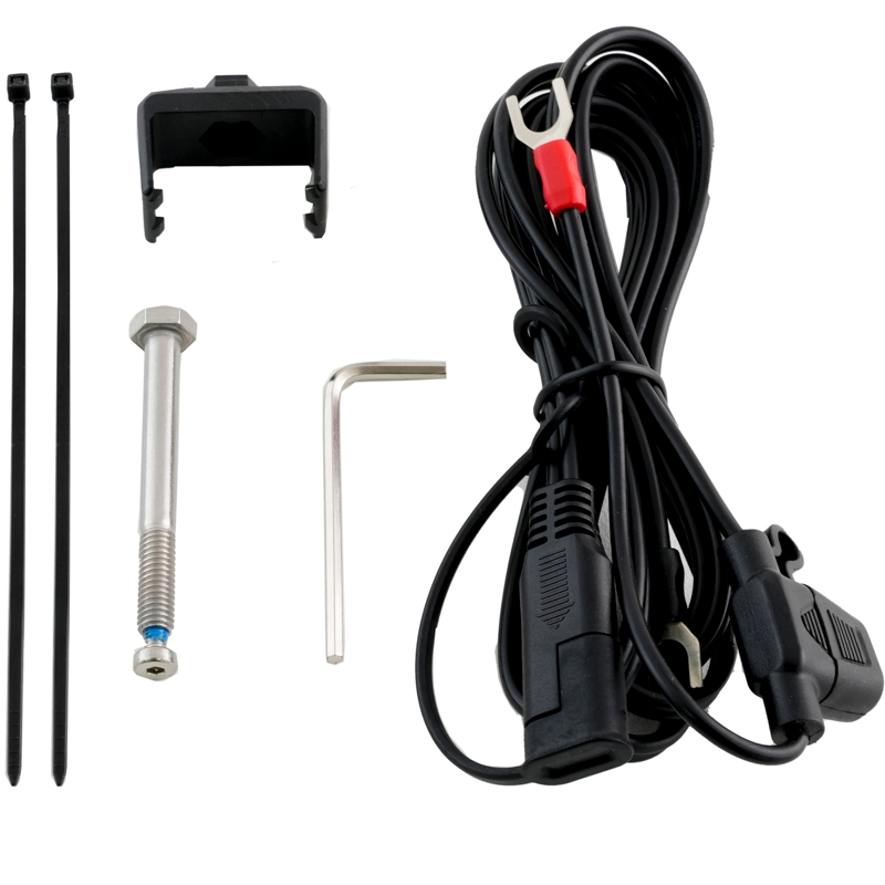 Modulo di ricarica con ricarica wireless per supporto MotoZem nero
