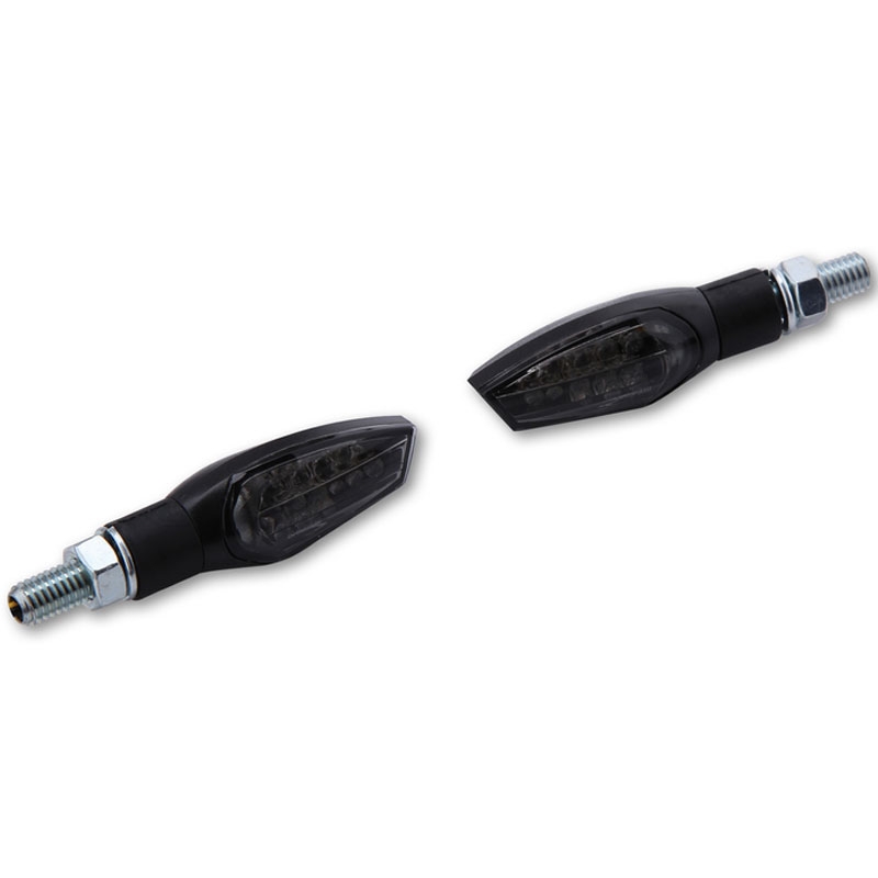 Indicatori di direzione per moto Highsider Smart Nova LED neri