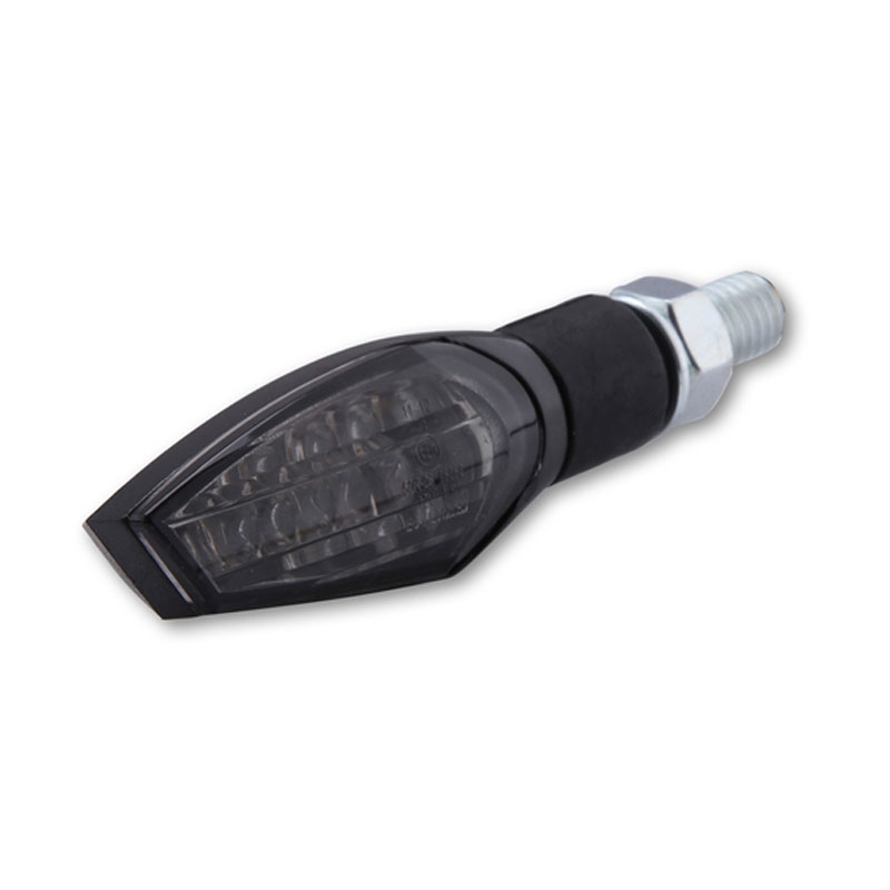 Indicatori di direzione per moto Highsider Smart Nova LED neri