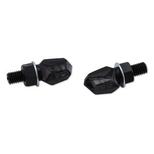Indicatori di direzione per moto Highsider Smart Tiny LED neri