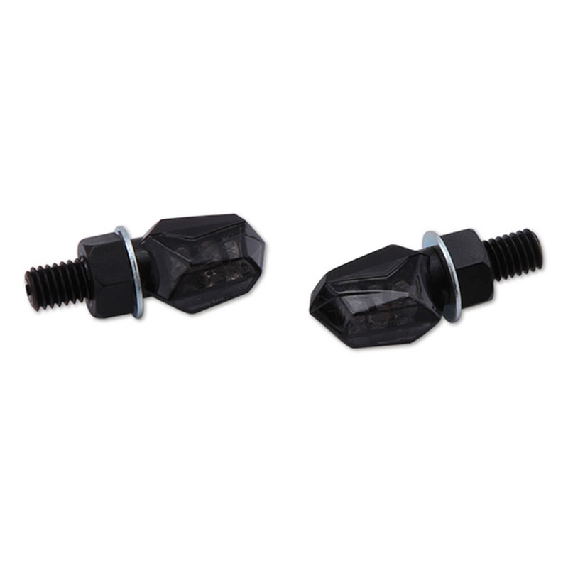 Indicatori di direzione per moto Highsider Smart Tiny LED neri