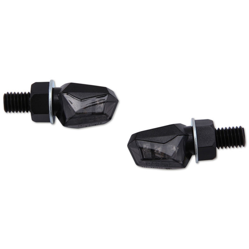 Indicatori di direzione per moto Highsider Smart Tiny LED neri