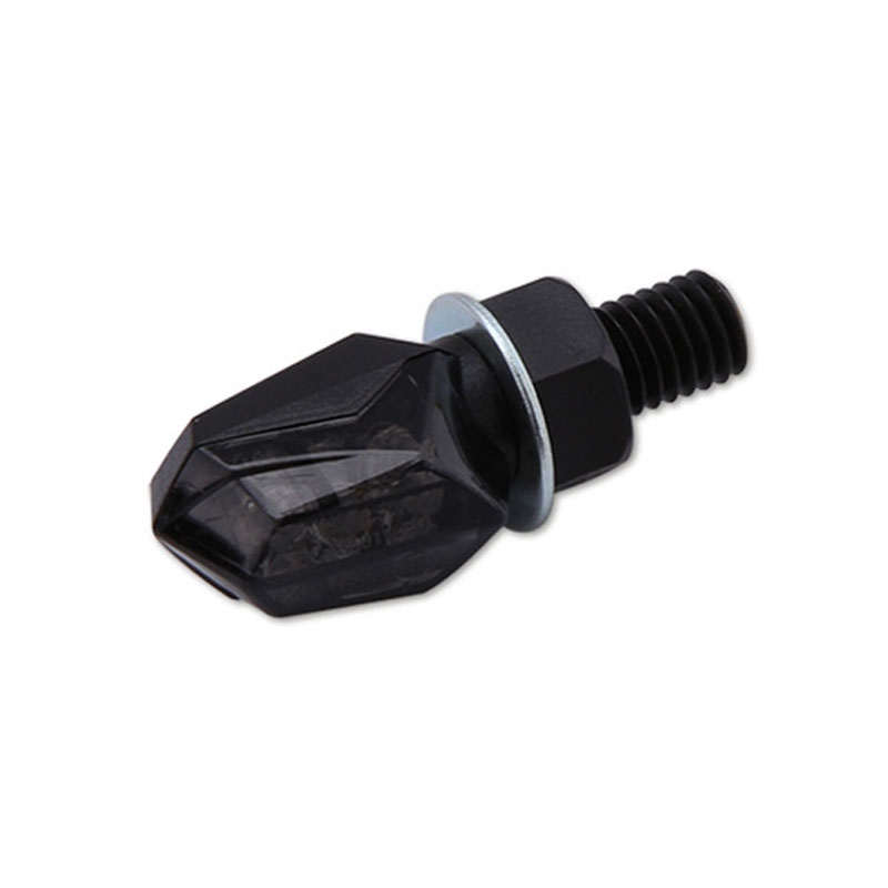 Indicatori di direzione per moto Highsider Smart Tiny LED neri