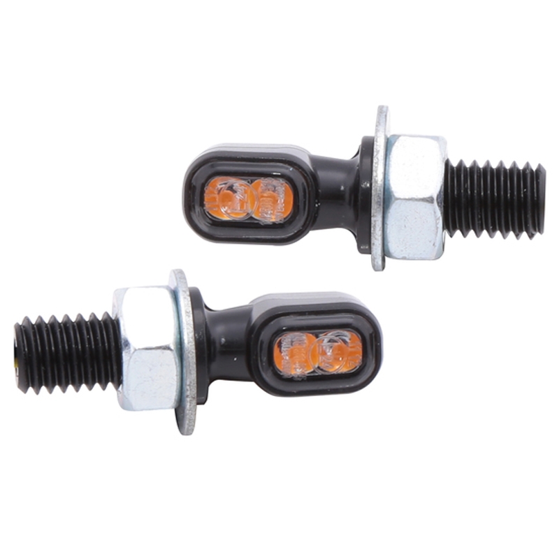 Indicatori di direzione per moto Highsider Smart Vision-TS LED neri