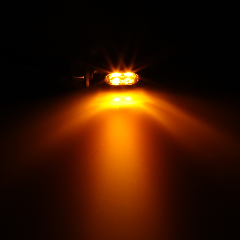 Indicatori di direzione per moto Highsider Smart Vision-TS LED neri