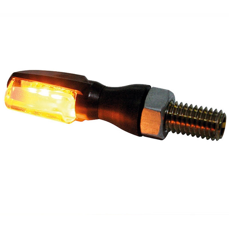 Indicatori di direzione per moto Highsider Smart SPARK LED neri