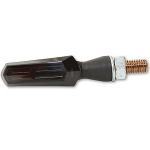 Indicatori di direzione per moto Highsider Smart Scuro LED neri