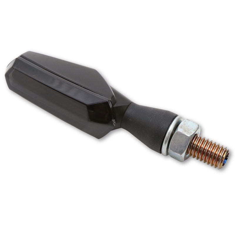 Indicatori di direzione per moto Highsider Smart Scuro LED neri