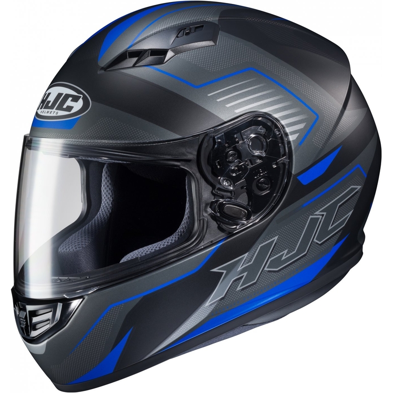Integrální přilba na motorku HJC CS-15 Trion MC2SF šedo-modrá
