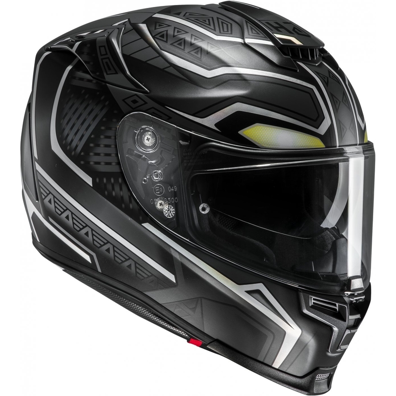 Integrální přilba na motorku HJC RPHA 70 Black Panther Marvel MC5SF výprodej