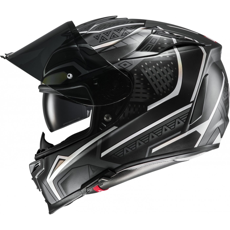 Integrální přilba na motorku HJC RPHA 70 Black Panther Marvel MC5SF výprodej