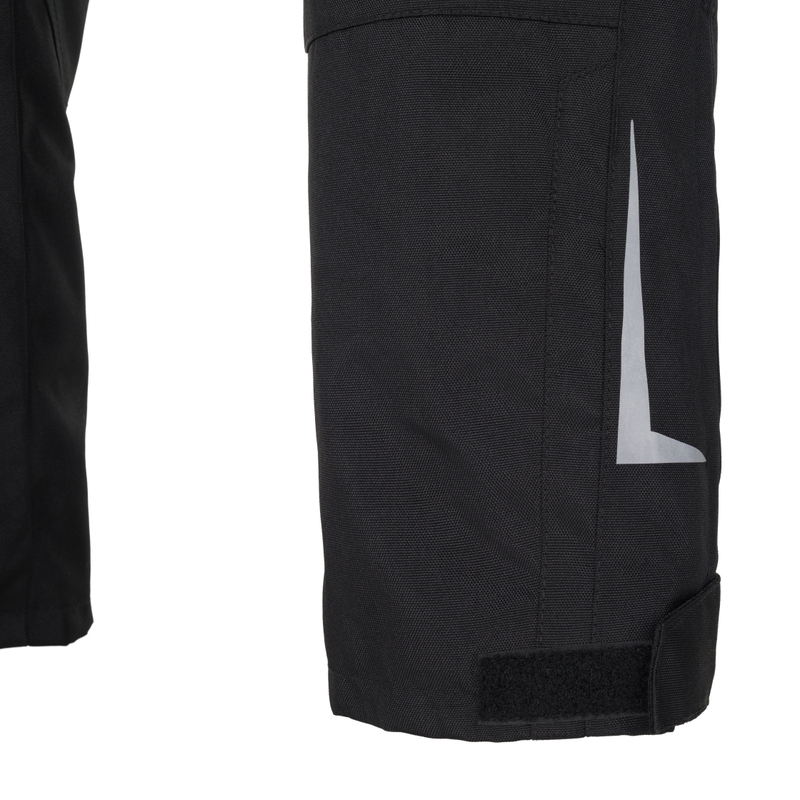 Pantaloni da moto cropped da donna RSA EXO 2 nero-grigio-rosa