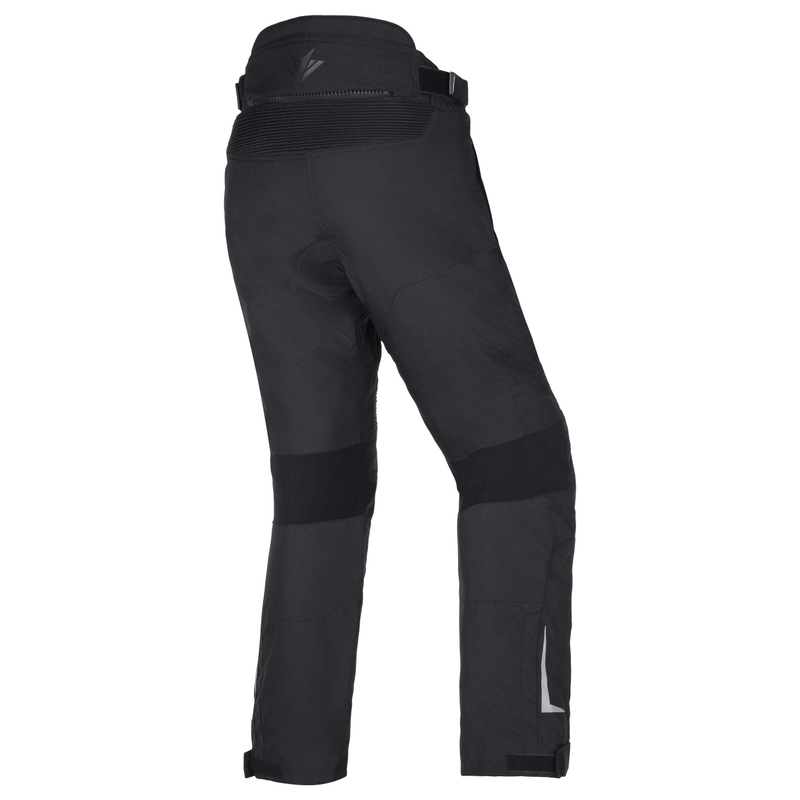 Pantaloni da moto cropped RSA EXO 2 da donna, neri