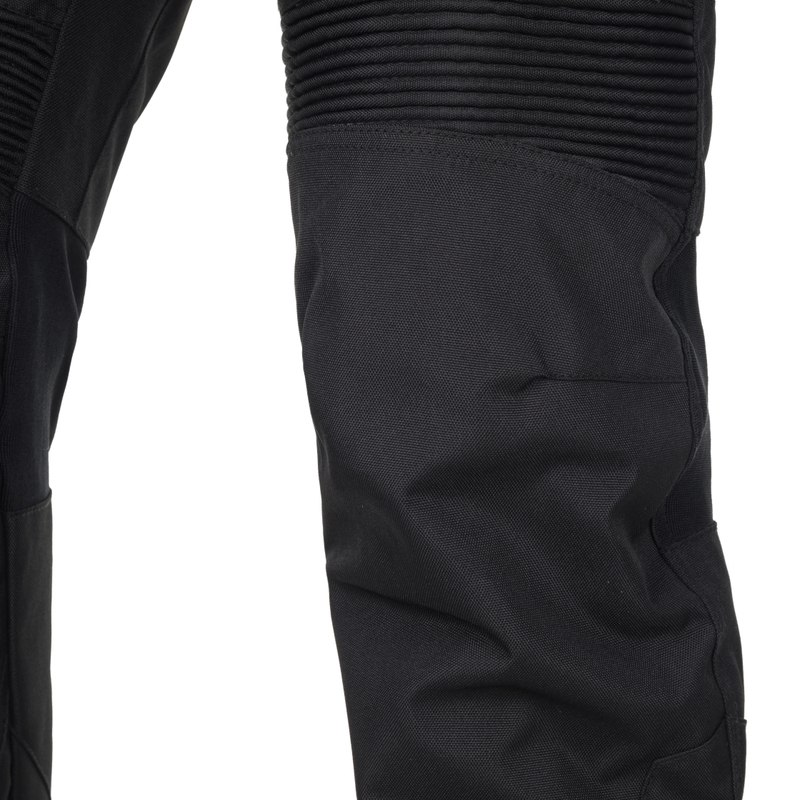 Pantaloncini da moto RSA EXO 2 da donna neri-giallo fluo