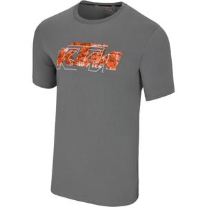 Maglietta con logo KTM grigia