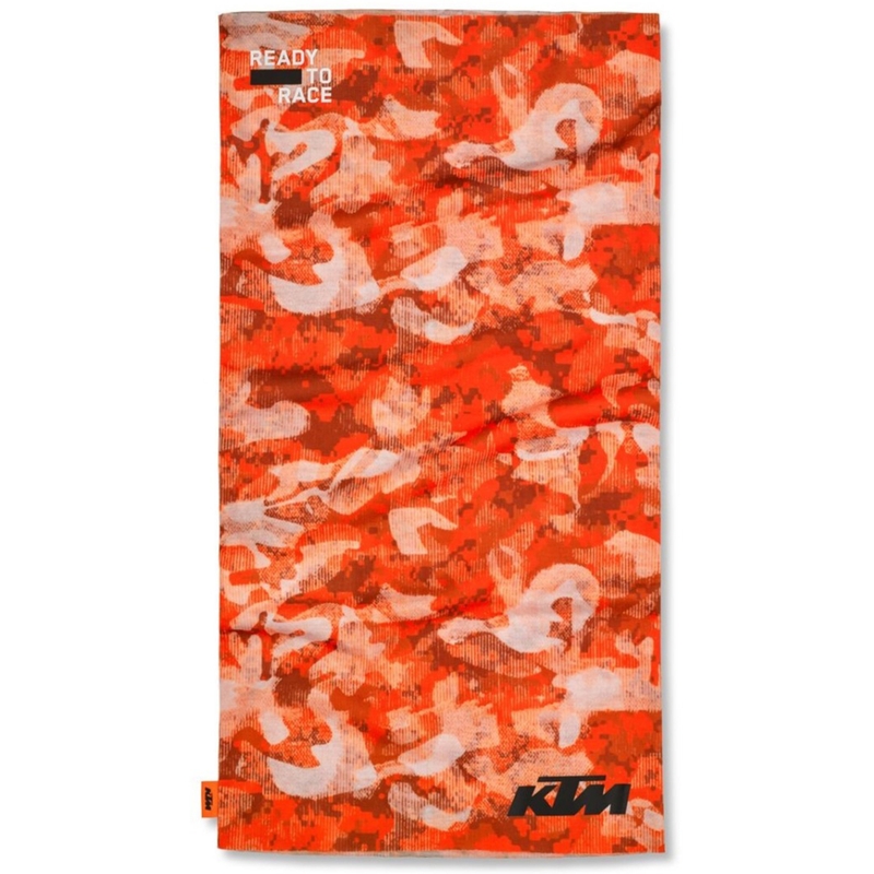 Sciarpa multifunzionale KTM Camo Allrounder arancione mimetico