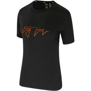 Maglietta con logo KTM da donna nera
