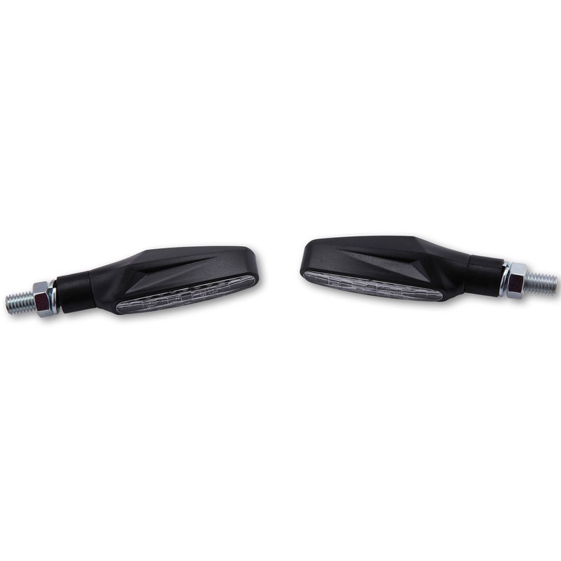 Indicatori di direzione per moto Highsider Smart Stix LED neri
