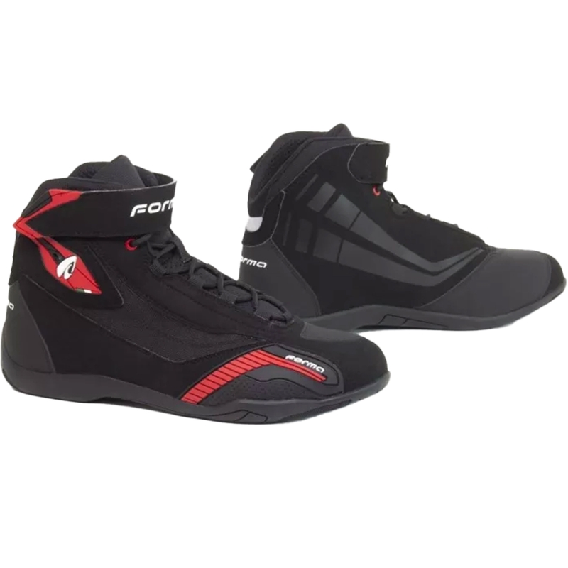 Stivali da moto Forma Genesis nero-rosso