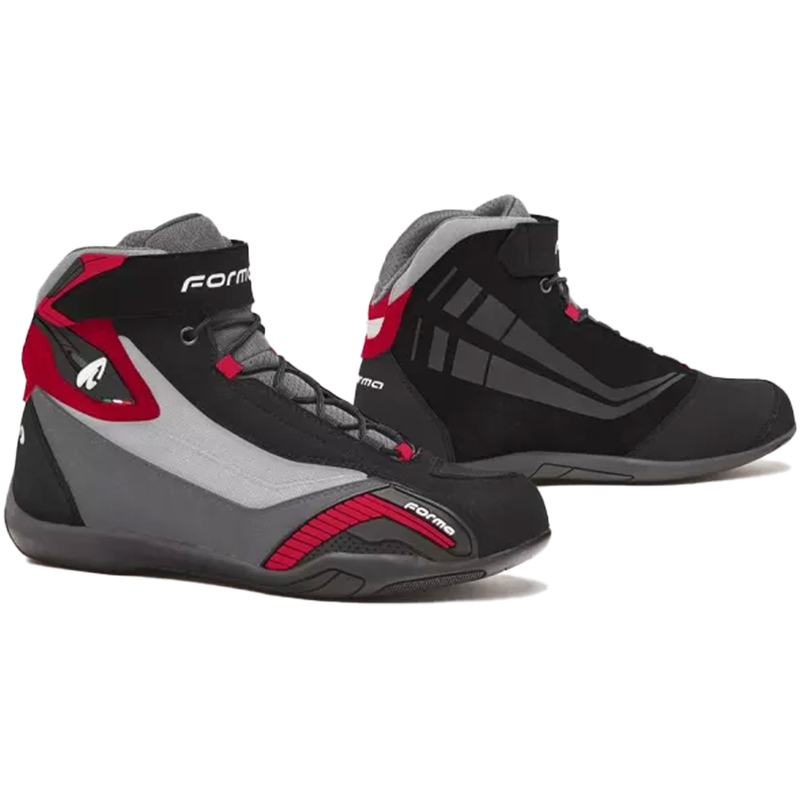 Stivali da moto Forma Genesis nero-grigio-bordeaux