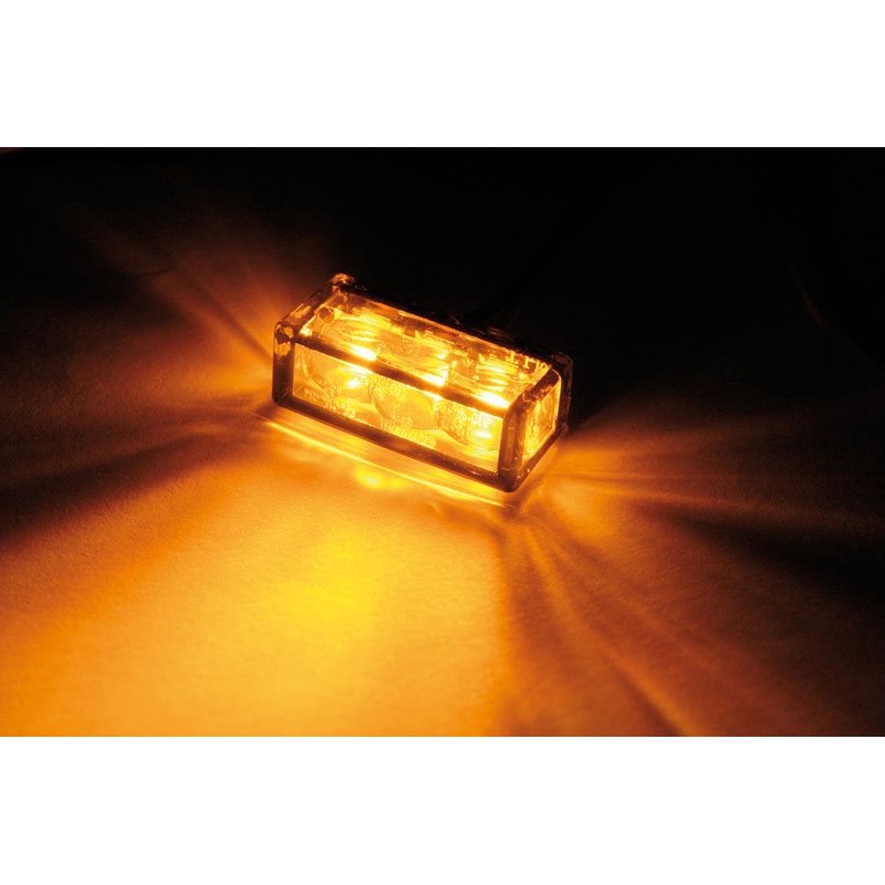 Indicatori di direzione per moto Highsider Smart Cube-H LED neri