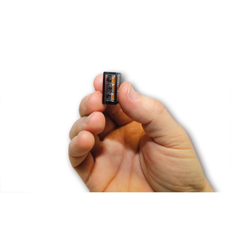 Indicatori di direzione per moto Highsider Smart Cube-V LED neri