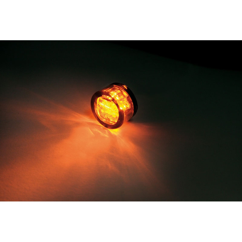 Indicatori di direzione per moto Highsider Smart Micro Pin LED neri