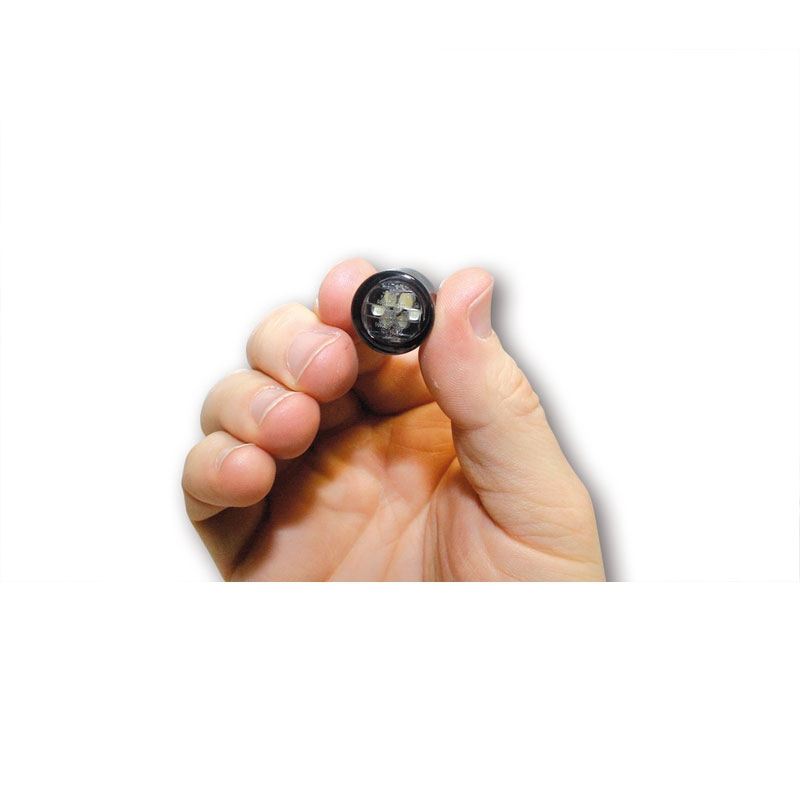 Indicatori di direzione per moto Highsider Smart Micro Pin LED neri