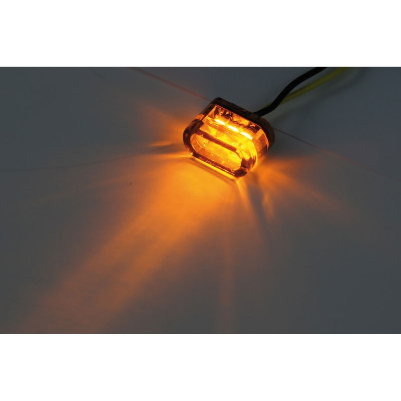 Indicatori di direzione per moto Highsider Smart Module 2 LED grigio fumo
