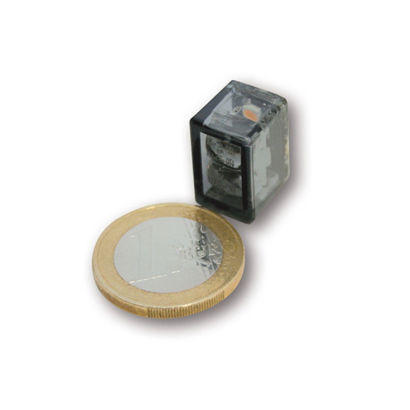 Indicatori di direzione per moto Highsider Smart Micro Cube-V LED grigio fumo