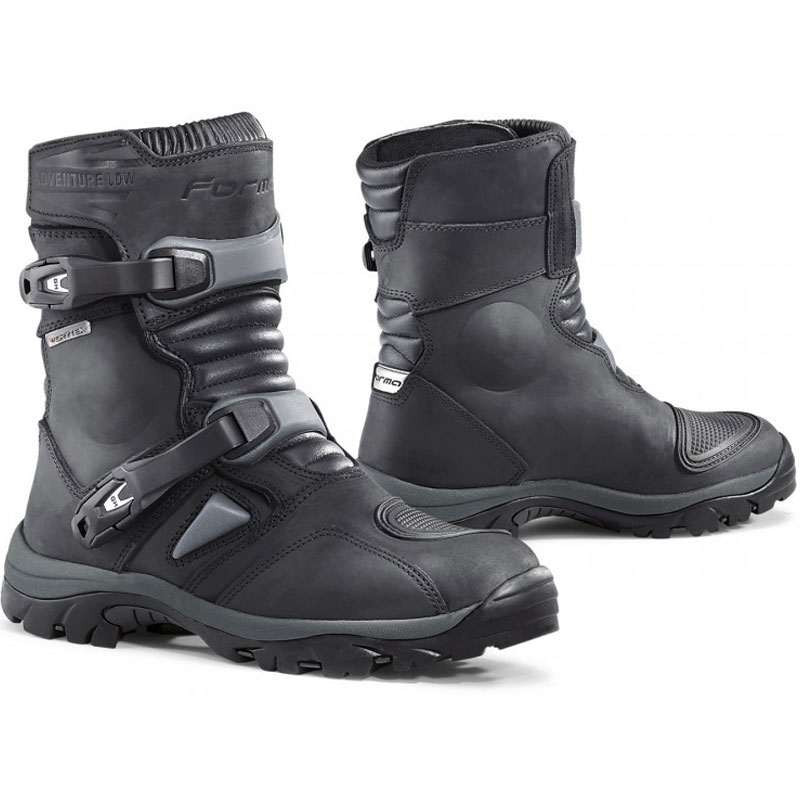 Stivali da moto Forma Adventure Low WP neri