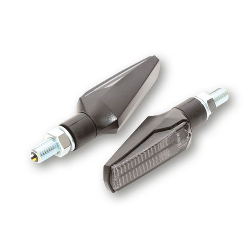 Indicatori di direzione per moto Highsider Smart Fineline LED neri