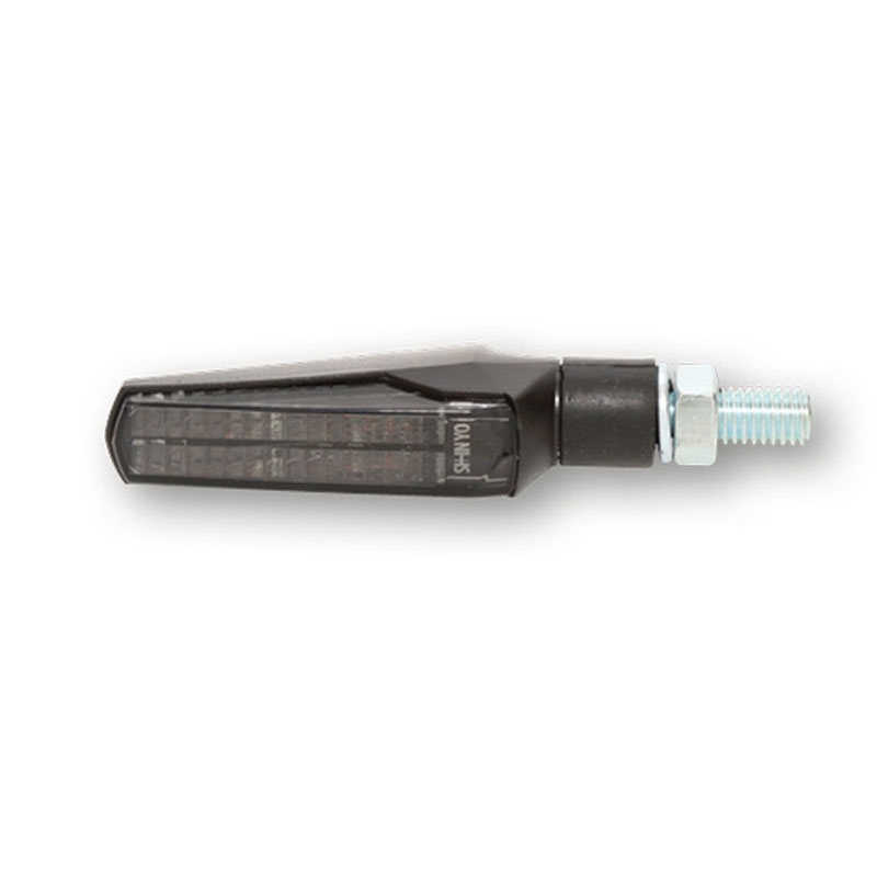 Indicatori di direzione per moto Highsider Smart Fineline LED 2in1 neri