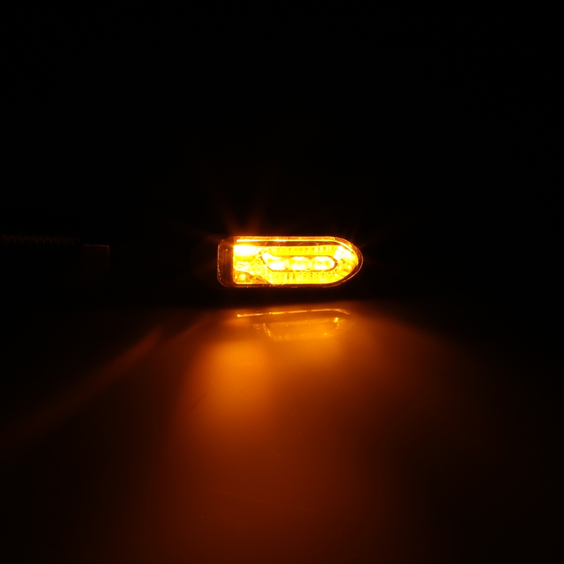 Indicatori di direzione per moto Highsider Smart Namiko-TS LED neri