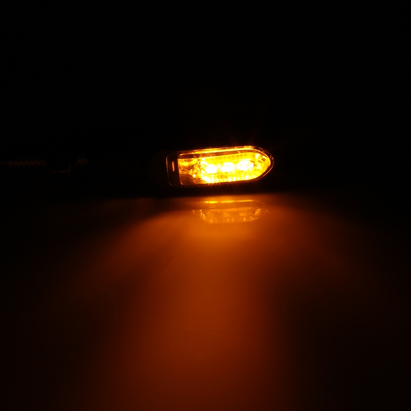 Indicatori di direzione per moto Highsider Smart Namiko-TS LED 2in1 neri