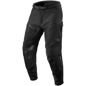 Revit Surface - Pantaloni da motociclista neri con pinces