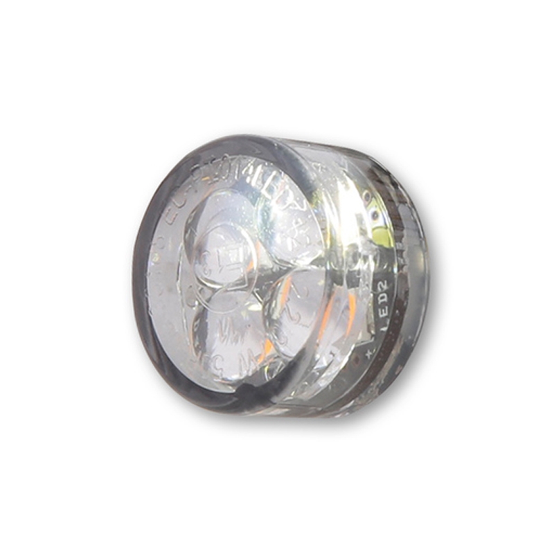 Indicatori di direzione per moto Highsider Smart Module Sixteen LED 2in1 grigio fumo