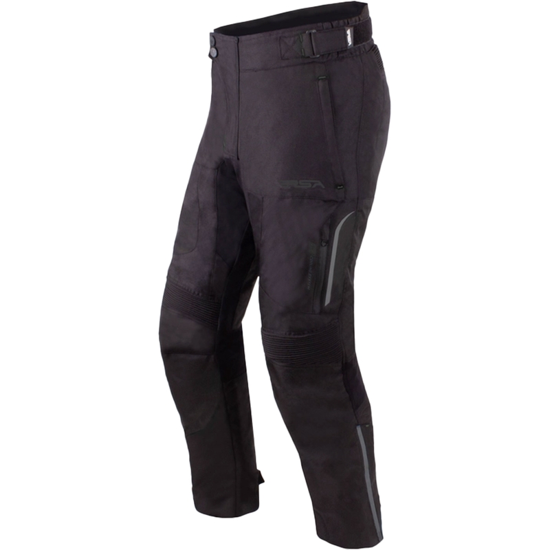 Pantaloni moto RSA Wasp nero esteso