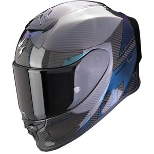 Casco moto integrale Scorpion EXO-R1 EVO Carbon Air Rally nero camaleonte