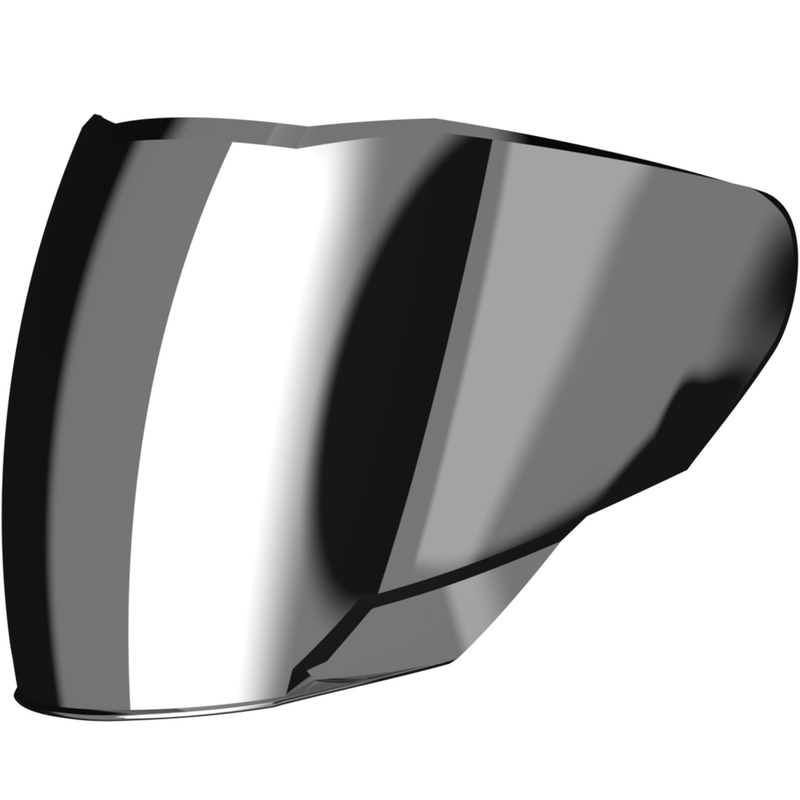 Visiera per caschi da moto LS2 OF618 iridium silver