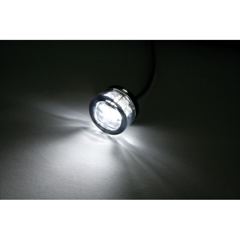 Luce di parcheggio a LED Highsider Smart Micro Pin, grigio fumo