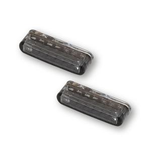 Indicatori di direzione per moto Highsider Smart Shorty LED 3in1 neri