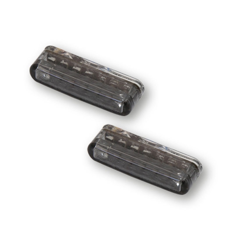 Indicatori di direzione per moto Highsider Smart Shorty LED 3in1 neri