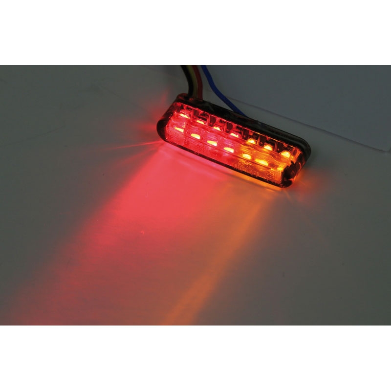 Indicatori di direzione per moto Highsider Smart Shorty LED 3in1 neri