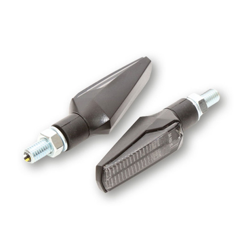 Indicatori di direzione per moto Highsider Smart Fineline LED 3in1 neri