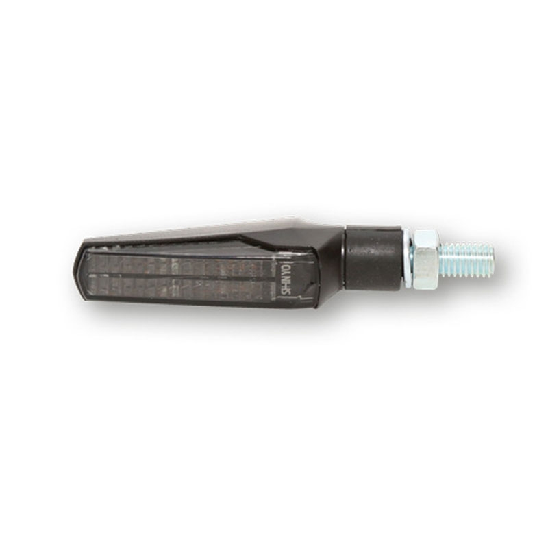 Indicatori di direzione per moto Highsider Smart Fineline LED 3in1 neri