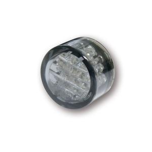Fanale posteriore per moto Highsider Smart Pin LED, grigio fumo