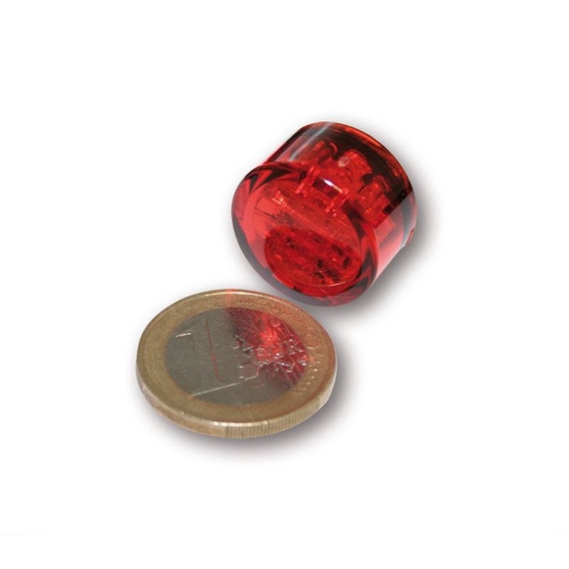 Fanale posteriore per moto a LED Highsider Smart Pin rosso