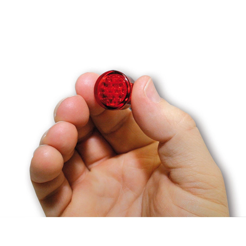 Fanale posteriore per moto a LED Highsider Smart Pin rosso